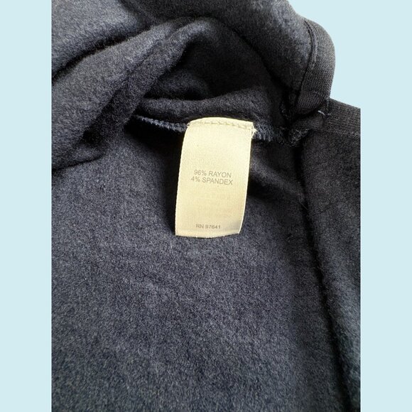 J.Jill Top Size Large Blue Pure Jill Tranquility Fleece Long Sleeve Button NWT - Picture 5 of 6